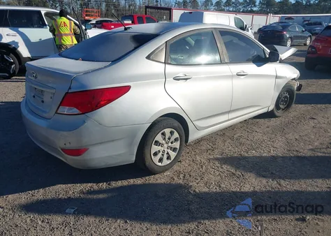 2016 Hyundai Accent Se z USA, uszkodzony, nr VIN KMHCT4AE6GU090548